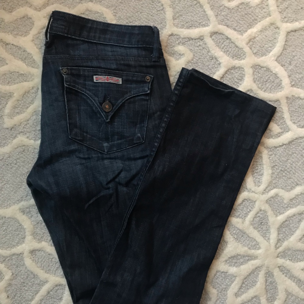 Hudson straight leg jeans